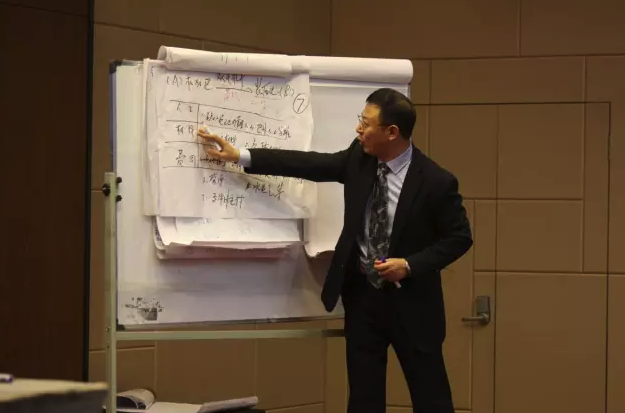 柏明顿《阿米巴经营模式咨询方案班》的课程现场